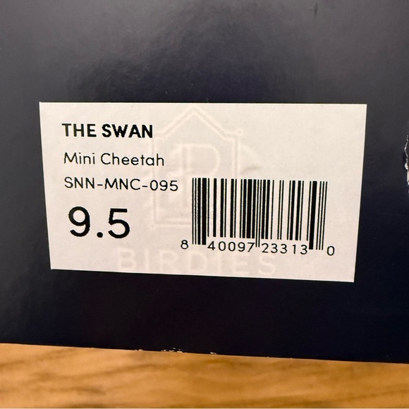Birdies The Swan Mini Cheetah Calf Hair Pointed Toe Mules Size 9.5 NIB - Picture 13 of 13